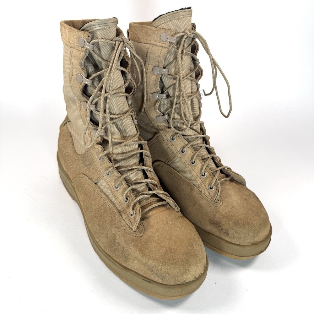 Belleville 330‎ DES ST Military Combat Boots Mens 11R Steel Toe USA Vibram